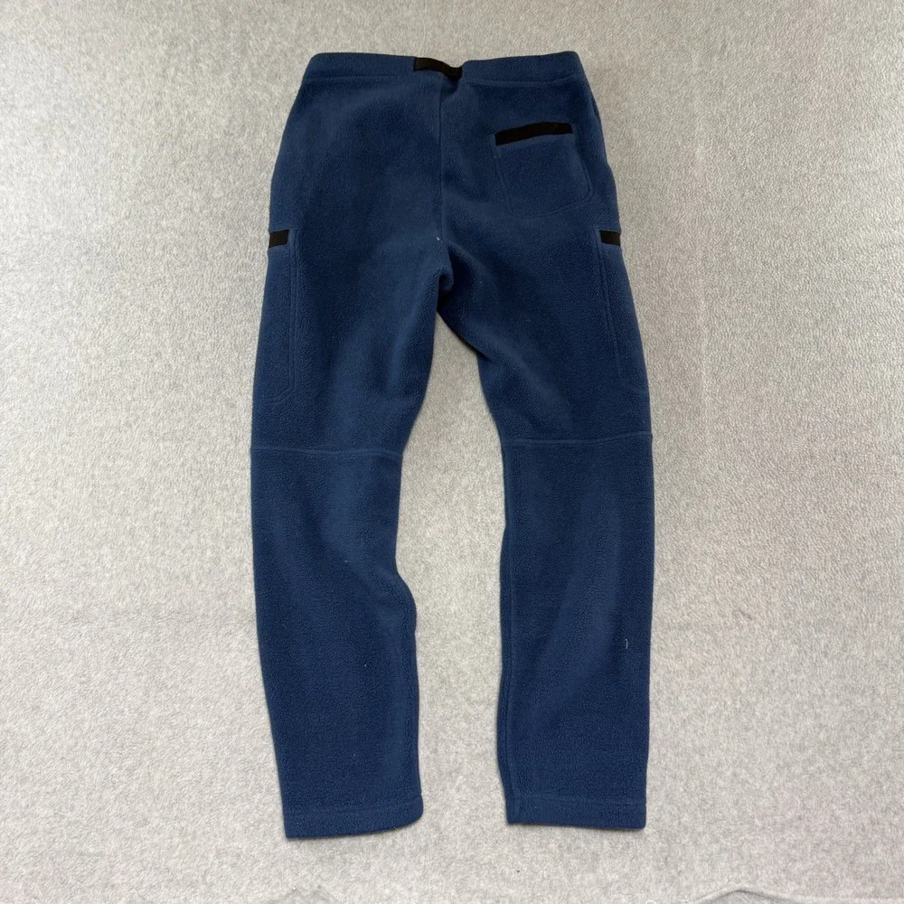 North Face Alpine Polartec 200 Fleece Pants Belted Blue Men's Size Small S